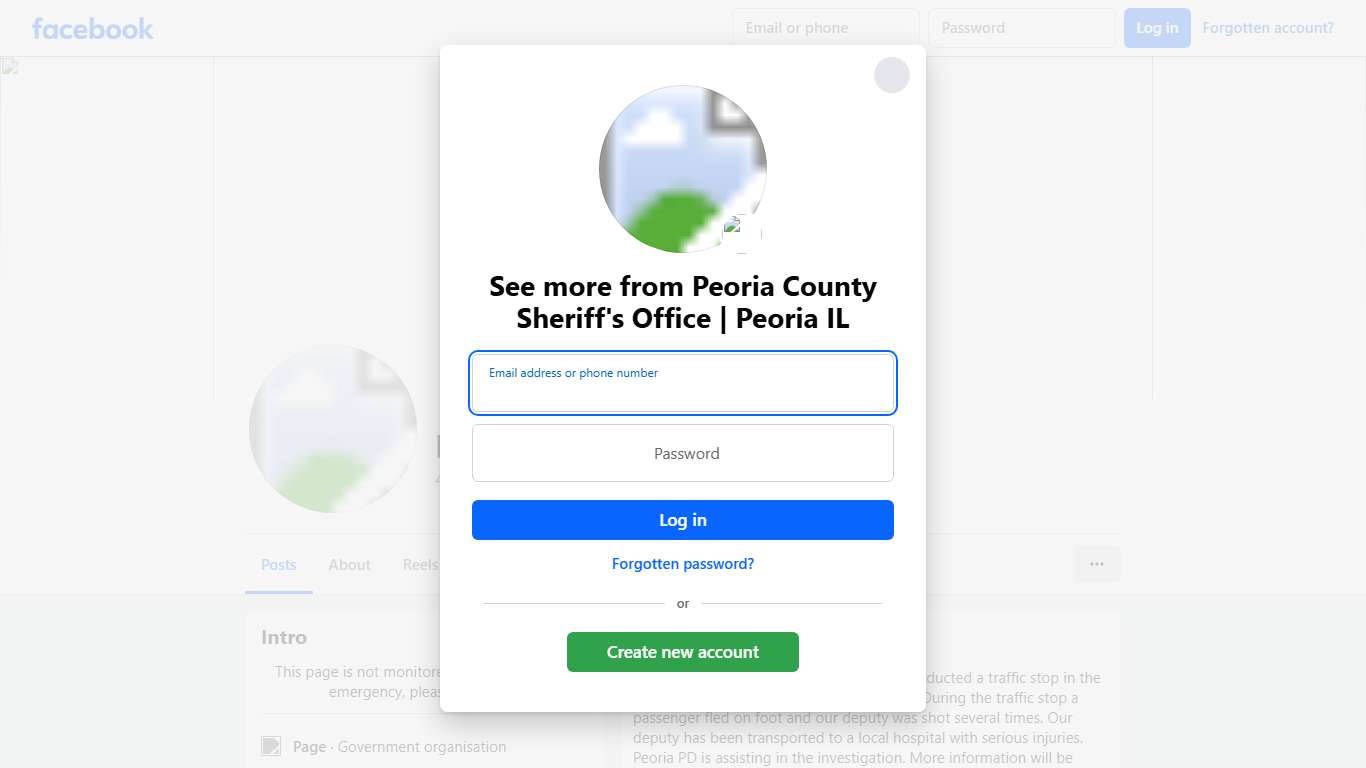 Peoria County Sheriff's Office Peoria IL Facebook